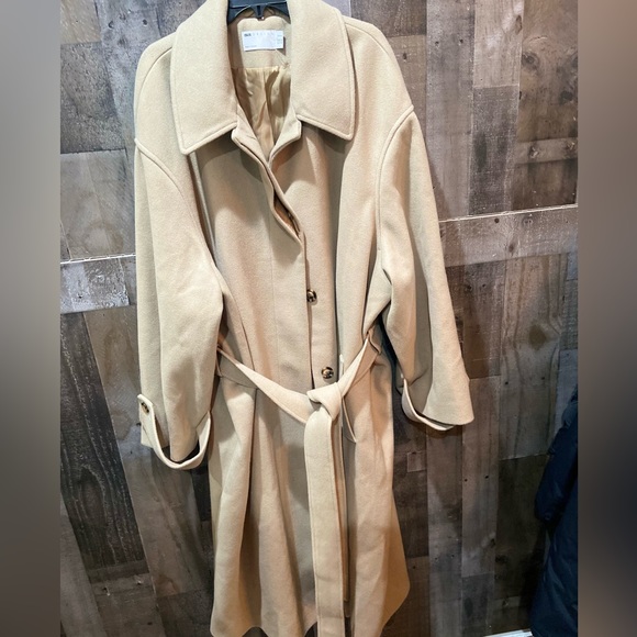 ASOS DESIGN smart brushed boyfriend wool mix - Picture 5 of 7